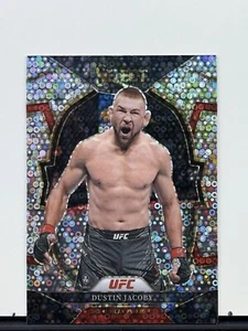 2023 Panini Select UFC #4 Dustin Jacoby Base Disco Prizm - Picture 1 of 2
