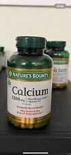 Nature's Bounty 1200mg Calcium & 1000IU Vitamin D3, 120 Softgels NEW