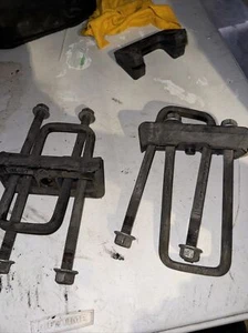 OEM Leaf Spring U bolts and blocks - Picture 1 of 1