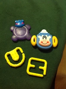 Teether Baby Toys Rings Activity Teething Chew Key - Lot of 4 - Picture 1 of 7