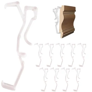 2.5 Inch Clear Valance Clips for Blinds & Window Shades, 10-Pack - Hunter Dou... - Picture 1 of 8