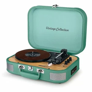 Tocadiscos Muse MT-201WG Verde Turquesa - Imagen 1 de 4