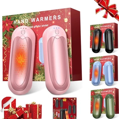 2 in 1 Rechargeable Hand Warmer Magnetic Warmer, Winter Gift for Women and Men - Image 1 of 4