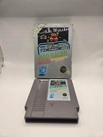 Vintage NES Nintendo RAD RACER In Box No Manual 