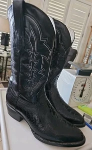 JB Dillon Ostrich Original Reserve Stiefel Herren Größe 11 D. EUC - Bild 1 von 10