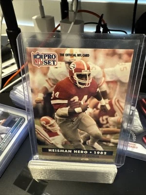 1991 Pro Set Mobil FACT - Herschel Walker #44 - Image 1 of 2