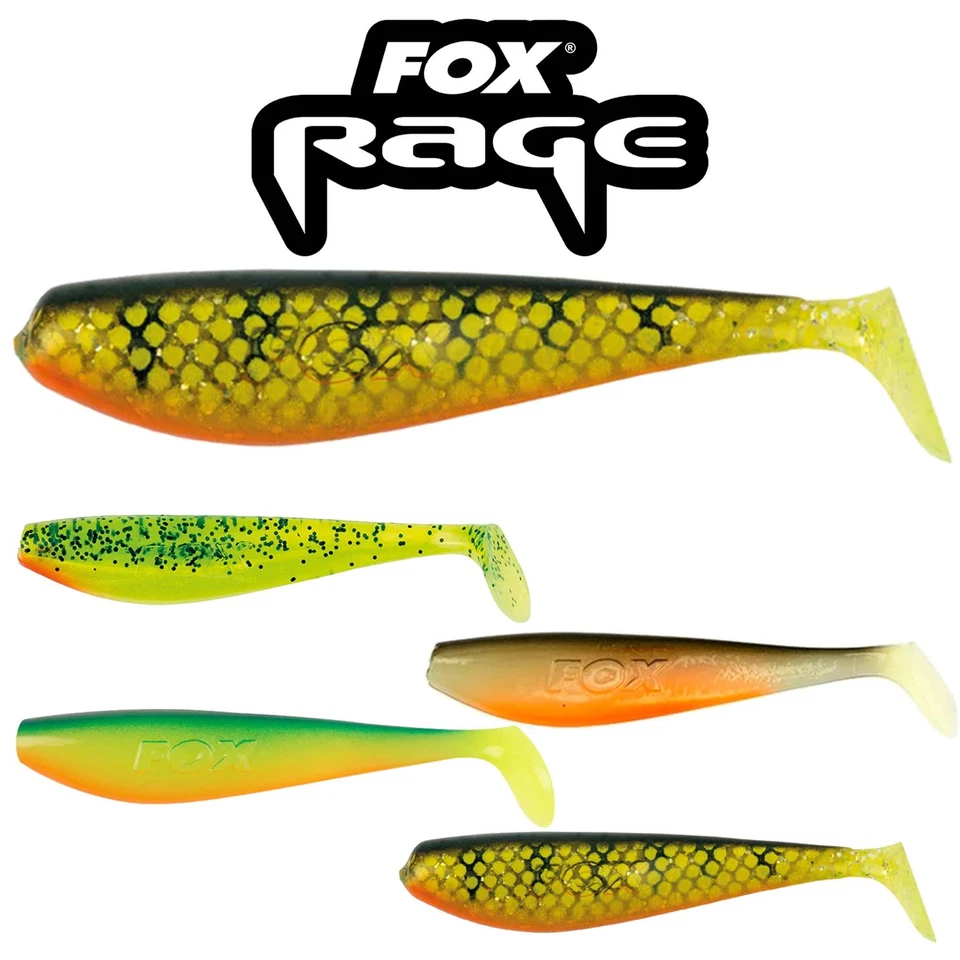 Fox Rage Ultra UV Zander Pro Shads 16cm - Gummifisch Soft Bait Gummi Kunst Köder - Bild 1 von 1