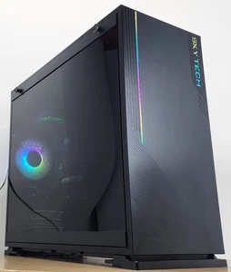 Gaming PC i7-950 16GB RAM 128GB SSD + 1TB HDD RX 470 8GB Windows 11 Computer - Picture 1 of 7