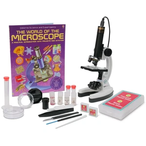 IQCREW by Amscope Kids 85pc Microscope Kit + Camera + Software + Microscope Book - Picture 1 of 10