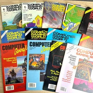 Computer Gaming World magazines - 13 issues from 1983 thru 1989 - vintage - Picture 1 of 14