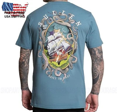 Camiseta de manga corta para hombre Sullen Art Collective Thru Storms Premium SCM5617 Foto 1 de 4