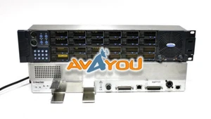Panel de teclas de intercomunicación Clear-Com V24PDX4Y-IP serie V 2RU 24 pulsadores XLR4 extensión - Imagen 1 de 7