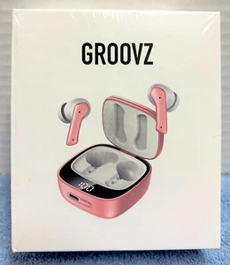 Groovz True Wireless In-Ear Earbuds with Charging Case-New, Never Opened - Zdjęcie 1 z 2