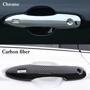 Car Door Side Handles Cover Trim For Corolla Hatchback Sedan 2019-23 Camry 18-23 - Picture 1 of 17