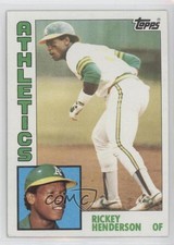 1984 Topps Rickey Henderson #230 HOF