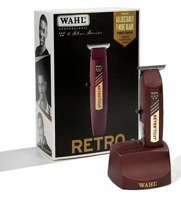 Wahl 8412 Professional 5 Star Series Cordless Retro T-Cut Trimmer NEW - Image 1 of 4