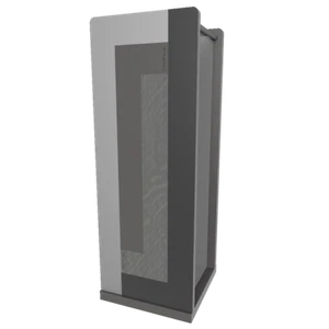 Stripes portaombrelli moderno da ingresso geometrico color radica grigia - Foto 1 di 1