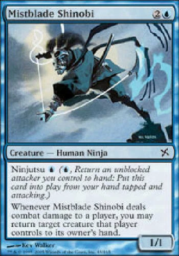 MISTBLADE SHINOBI X4 4 4X Betrayers of Kamigawa MTG Magic Cards DJMagic - Image 1 of 1