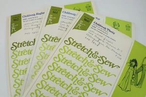 STRETCH & SEW Patterns Children Knit Fabric UNCUT Ann Pearson Vintage You Choose - Picture 1 of 10