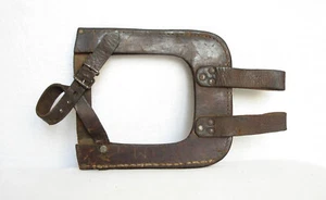 RARO PORTADOR DE CUERO PALA ALEMANA WW1 - Imagen 1 de 2