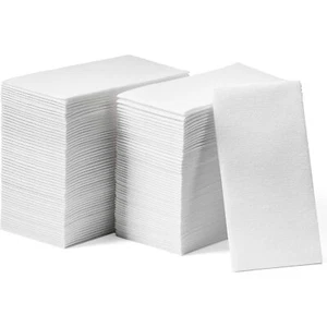 200-Pack Disposable Linen-Feel Guest Towels-12"x17"Cloth-Like Hand Towels - Picture 1 of 6