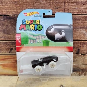 Super Mario HOT WHEELS Character Cars: BULLET BILL | 2021 Mattel Hot Wheels NEW  - Picture 1 of 8