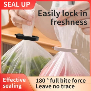 4/8/12pcs Stainless Steel Snack Bag Sealing Clips - Food Storage & Clamp Use - Picture 1 of 18