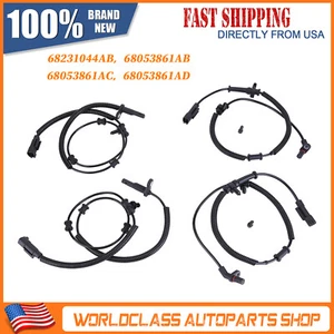 4X FRONT AND REAR ABS WHEEL SPEED SENSOR FOR RAM 1500 2013-2018 1500 CLASSIC NEW - Picture 1 of 24