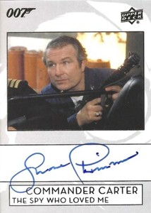2019 James Bond Collection - Shane Rimmer - Carter - Autograph - A-SR