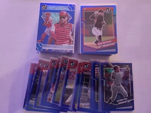 2023 Donruss Holo Blue Parallel Lot (128 Different Cards) Partial Set - Picture 1 of 1