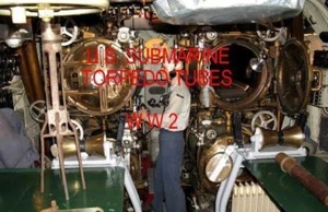 U.S.NAVY REFERENCE 21 INCH TORPEDO TUBES SUBMARINE WW 2 - Picture 1 of 2