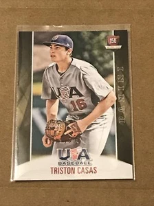 2015 Panini USA Baseball 15U Triston Casas card # 54 RC Boston Red Sox - Picture 1 of 2