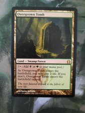 Magic MTG - 1 x Overgrown Tomb - Return to Ravnica - Ex