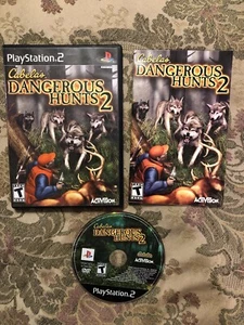 Cabela's Dangerous Hunts 2 (Sony PlayStation 2 PS2 2005) Complete In Box Cib !! - Picture 1 of 1