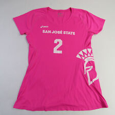 San Jose State Spartans Asics Game Jersey - Volleyball Women's Pink Used