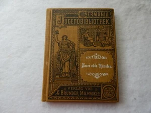 Vintage Germania Jugendbibliothek "Zwei Edle Fursten"-G Brumder Publisher - Picture 1 of 4