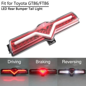For Scion FR-S Subaru BRZ Toyota 86 Red LED Rear Bumper Brake Tail Light - Picture 1 of 10