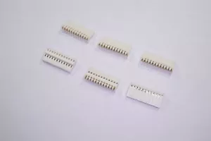Lot of 6 1-640621-2 AMP Connector Receptacle 12 Pos 1 Row 2.54mm RA IDC - Picture 1 of 2