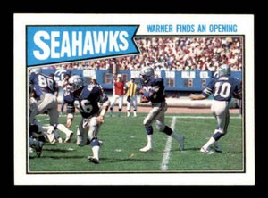 1987 Topps #172 Curt Warner TL NM/NM+ X1672739