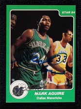 1984-85 Star Arena Set Mark Aguirre #1.2 BAS Certified Beckett Auth Sticker Auto