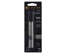 2 QTY Cross 8523 Selectip Gel Rollerball Pen Refills - Black - 1 Dual Packs