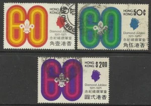 HONG KONG QE11 1971 SCOUTING SET USED - Picture 1 of 1