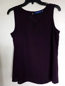 Apt 9 Maroon Wine  Tank Top Size M - Picture 1 of 4