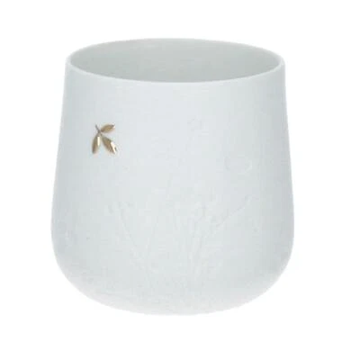 räder Living Porzellangeschichten Tischlicht Blatt 8x8 cm Porzellan Windlicht - Bild 1 von 4