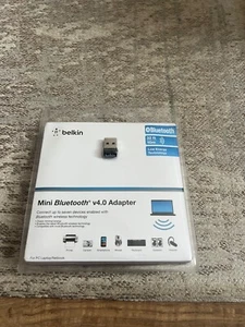 Adaptador Belkin Mini Bluetooth v4.0 - USB - SIN USAR - GO302D - Imagen 1 de 2