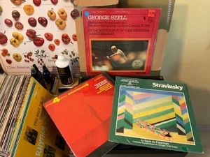 BEETHOVEN MOZART SZELL PHILIPS STRAUSS LONDON STRAVINSKY HACHETTE SEALED LPS - Picture 1 of 13