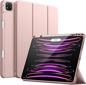 JETech Case for iPad Pro 12.9-Inch (6th/5th Generation, 2022/2021 Rose Gold - Picture 1 of 6