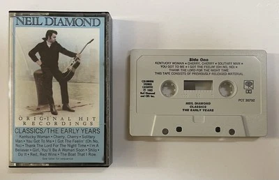 Neil Diamond Classics/The Early Years Cassette Tested & Works Great - Image 1 of 3