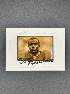 1997 Score The Franchise Marshall Faulk #13 Colts HOF ** KOSTENLOSER VERSAND ** - Bild 1 von 2