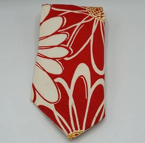 Bright Colorful Polyester Tie Necktie Wide 4"+ 1960's - Picture 1 of 4